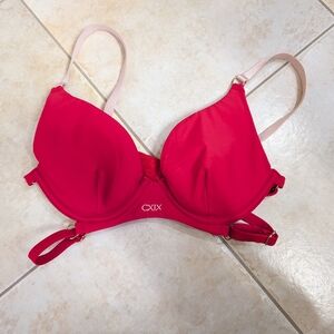 CXIX Pole Dance Red Top with Pink Straps